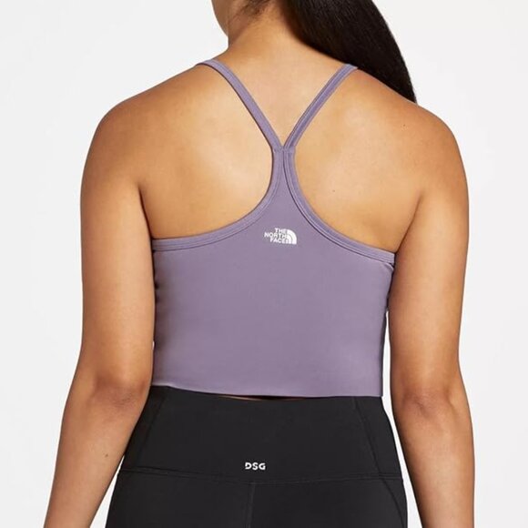 The North Face | Dune Sky Cropped Active Tanklette in Lunar Slate Purple - Picture 2 of 9